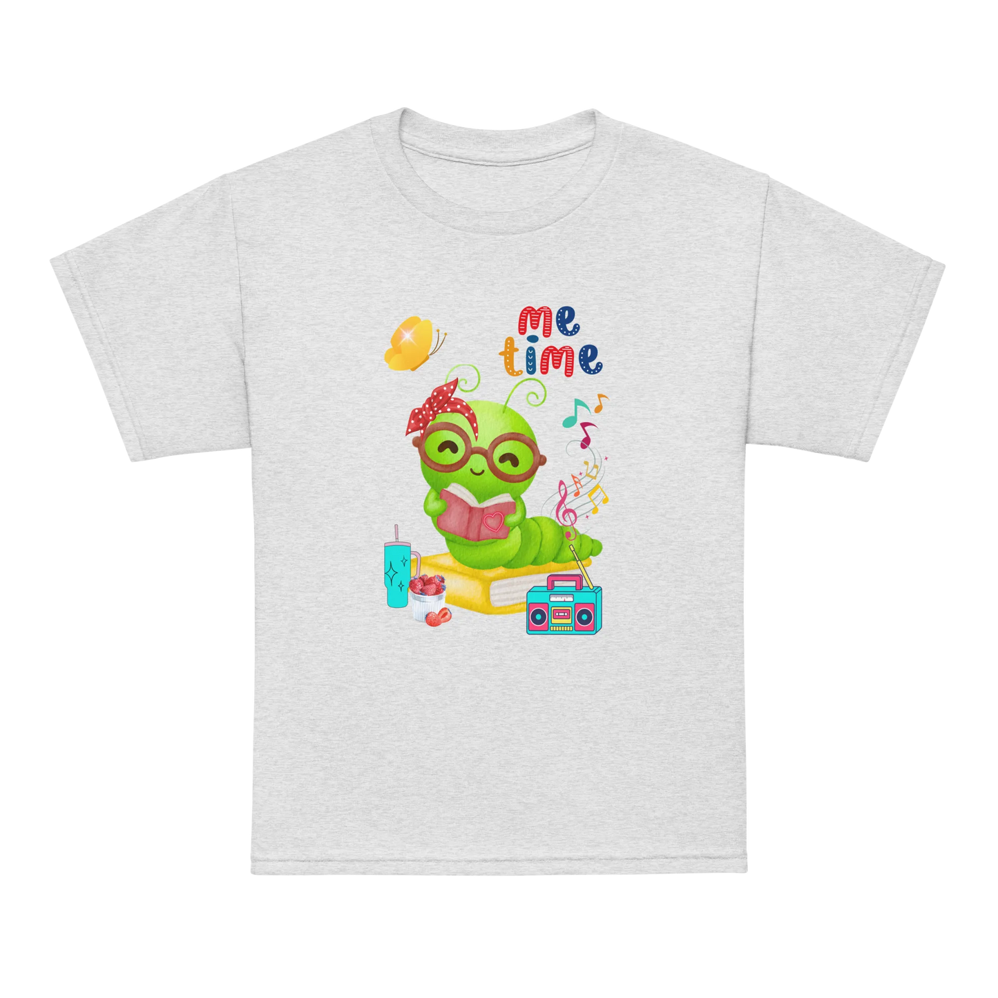 Me Time Glow Worm Girl's T-shirt