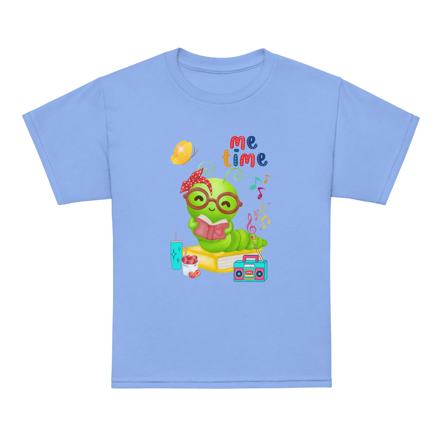 Me Time Glow Worm Girl's T-shirt