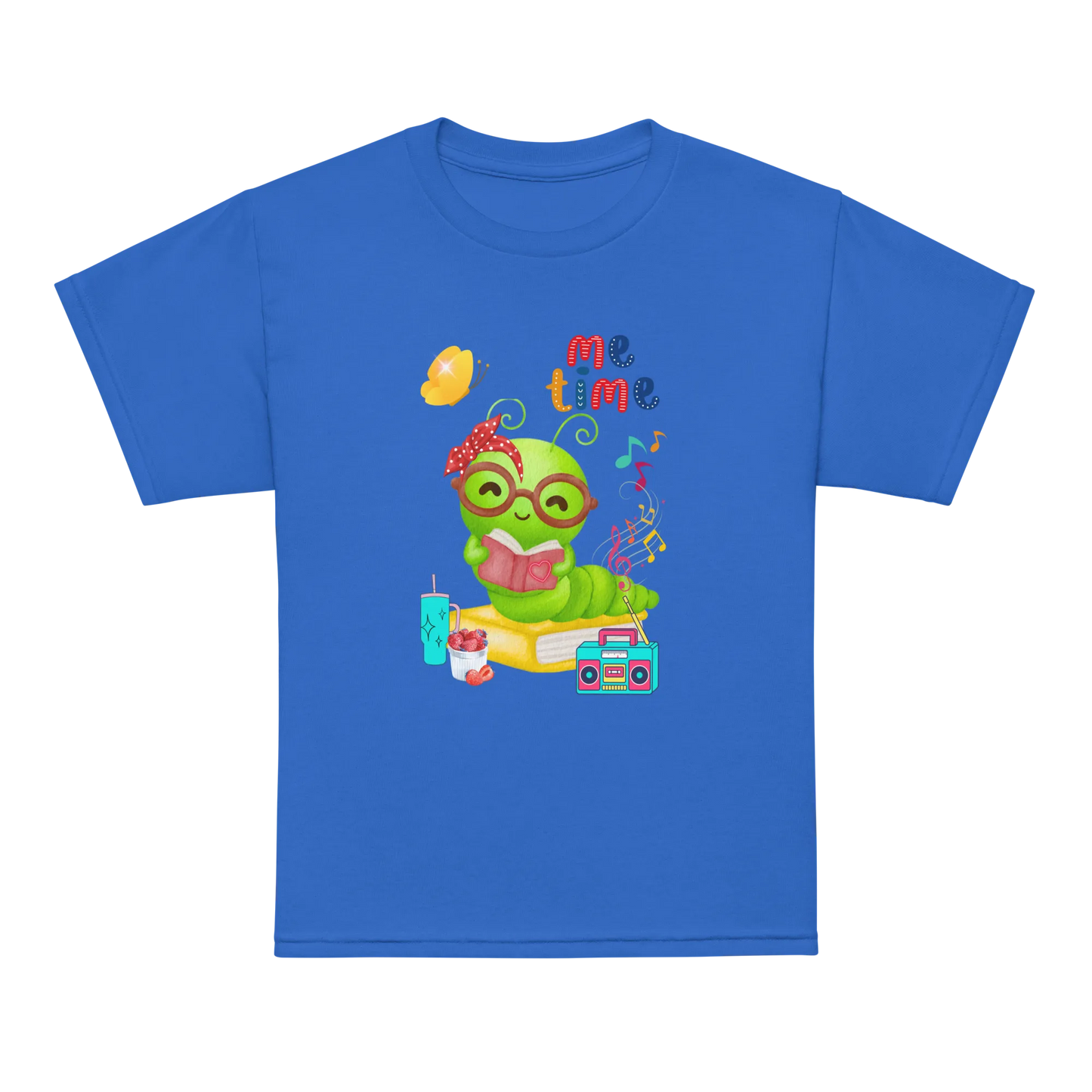 Me Time Glow Worm Girl's T-shirt