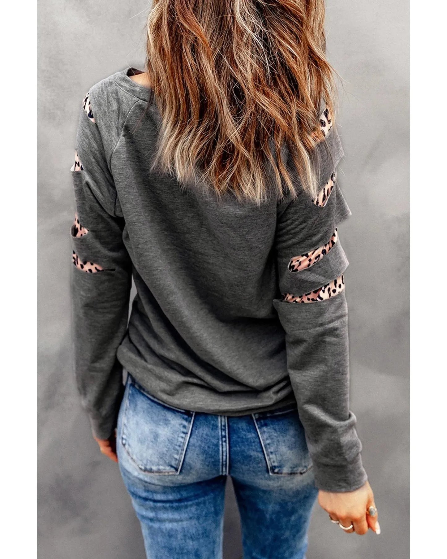 Azura Exchange Gray Sweatshirt - L - Scarlett Rolling