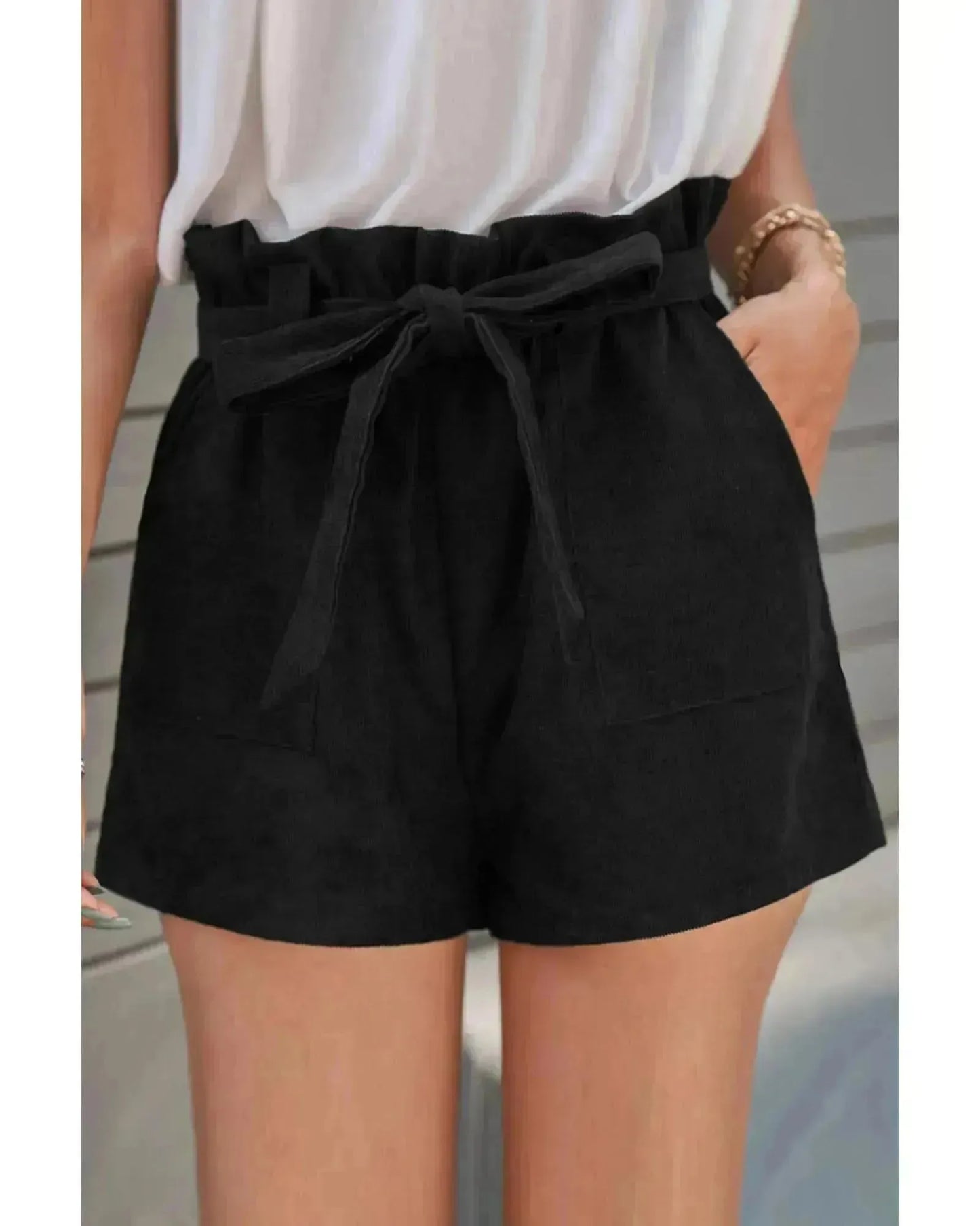 Azura Exchange Pocketed Knit Shorts - L - Scarlett Rolling