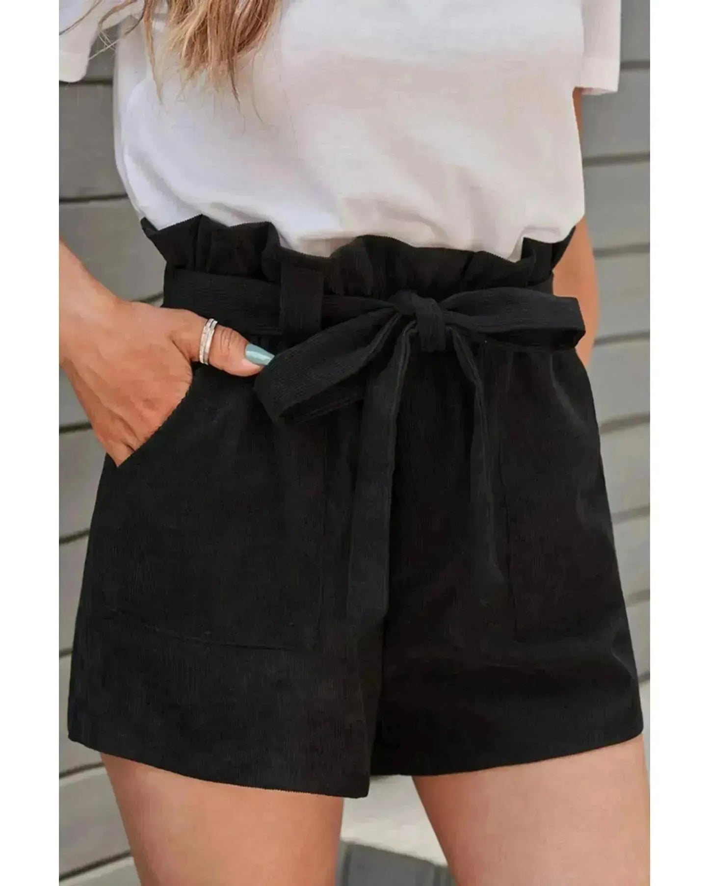 Azura Exchange Pocketed Knit Shorts - L - Scarlett Rolling