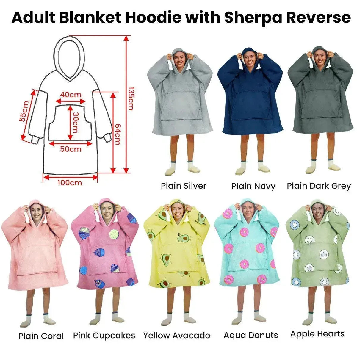 V442-ABR-BLANKET-ADULTHOODIECUPCAKES-PINK-SH-96619-01 - Scarlett Rolling