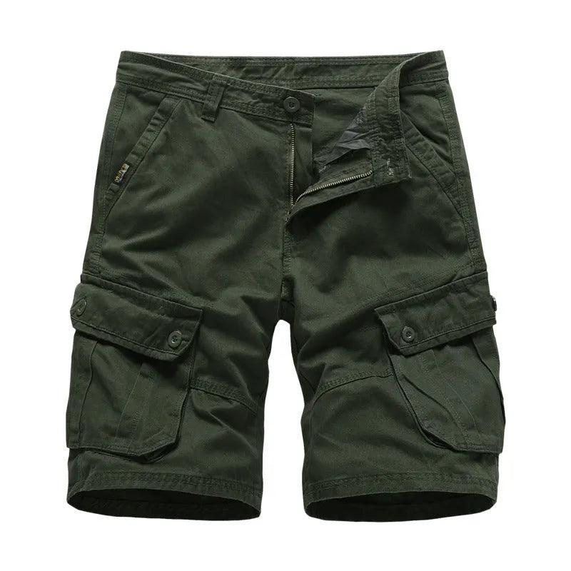 Men shorts with multi large pockets