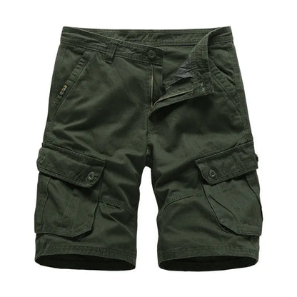 Men shorts with multi large pockets