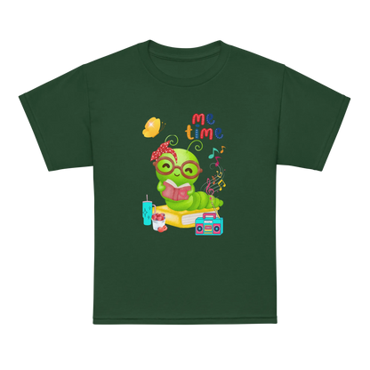 Me Time Glow Worm Girl's T-shirt