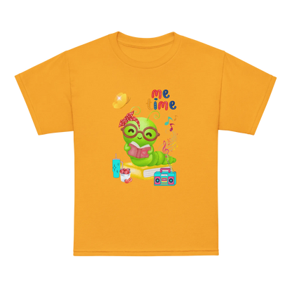 Me Time Glow Worm Girl's T-shirt