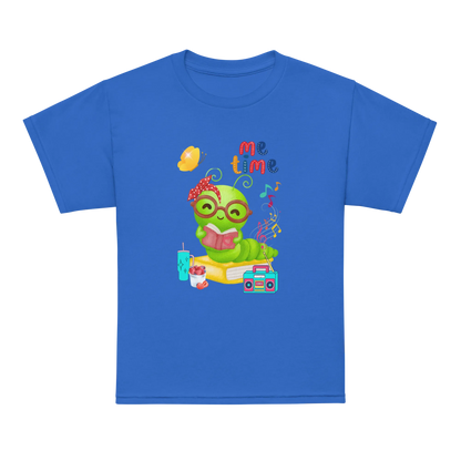 Me Time Glow Worm Girl's T-shirt