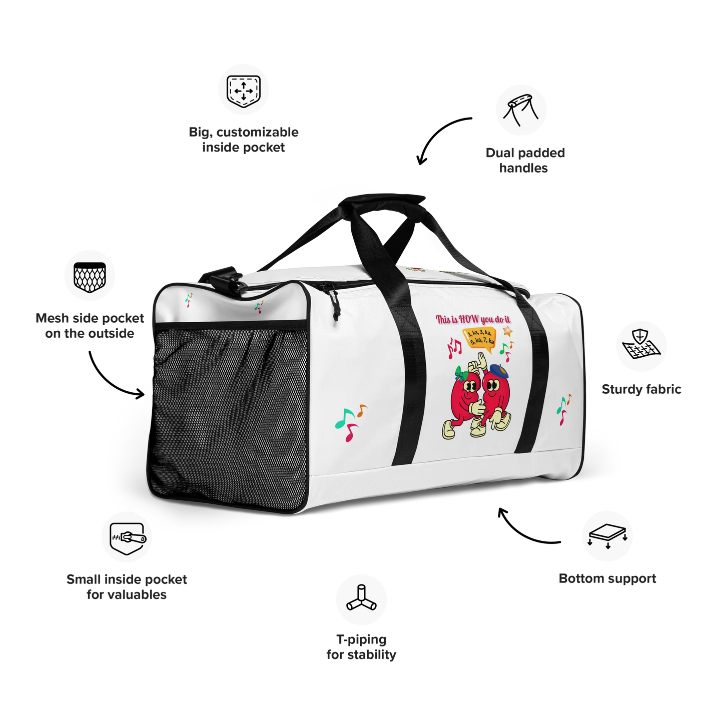 This Is HOW You Do It Beany Dance Duffle Bag
