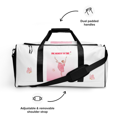 One Moment In Time Ballerina Duffle Bag