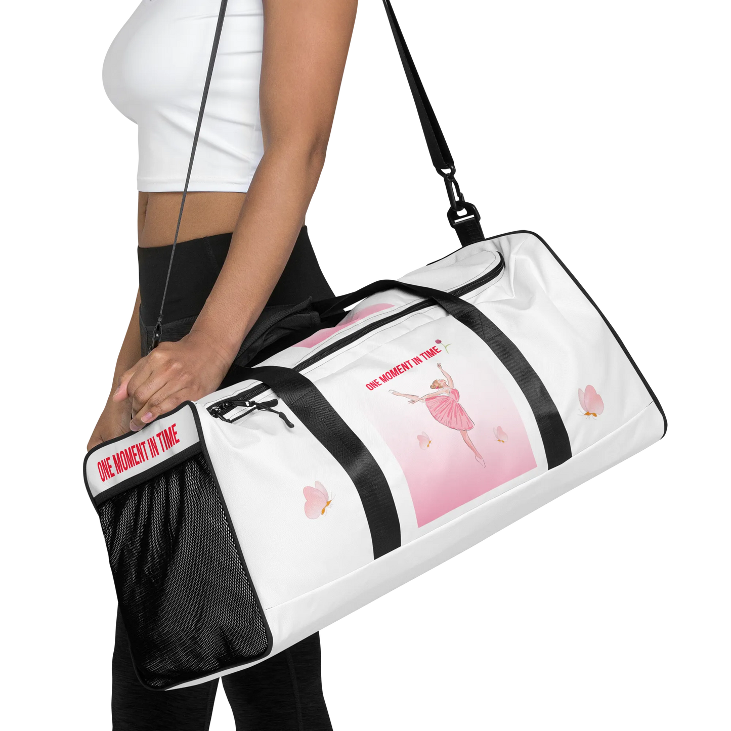 One Moment In Time Ballerina Duffle Bag