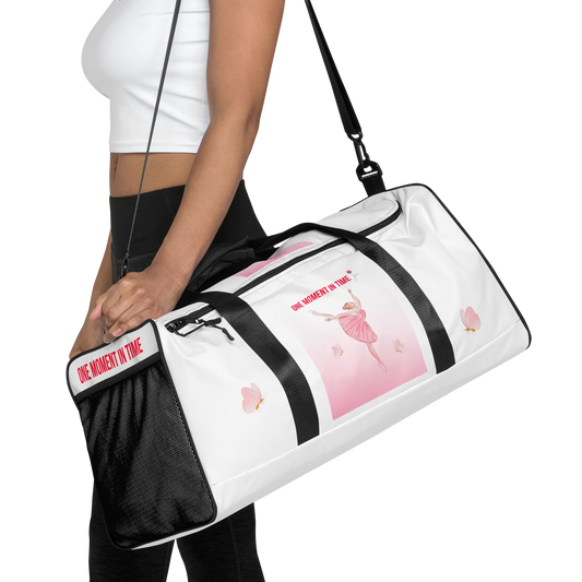 One Moment In Time Ballerina Duffle Bag