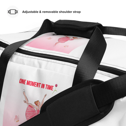 One Moment In Time Ballerina Duffle Bag