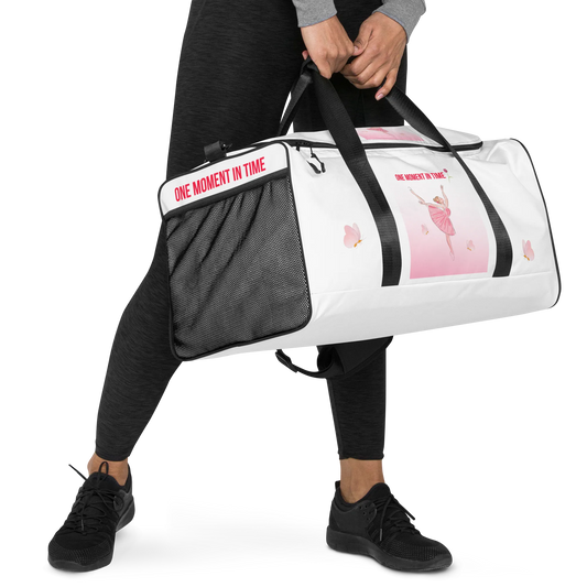 One Moment In Time Ballerina Duffle Bag