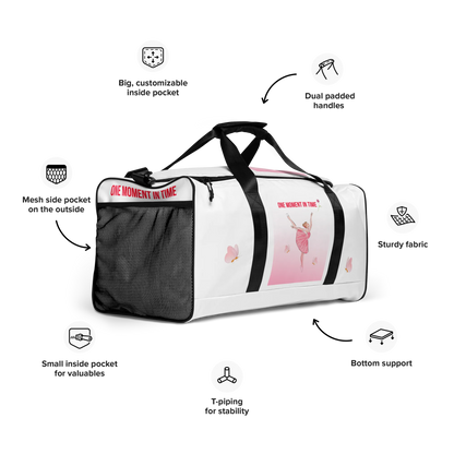 One Moment In Time Ballerina Duffle Bag