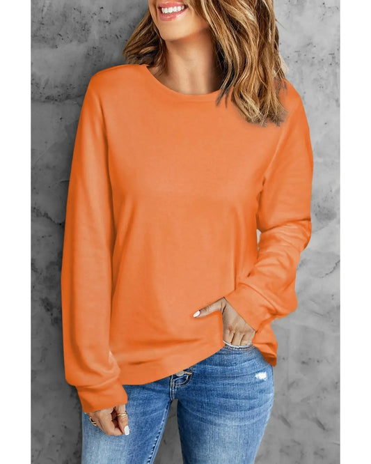 Azura Exchange Long Sleeve Top - L - Scarlett Rolling