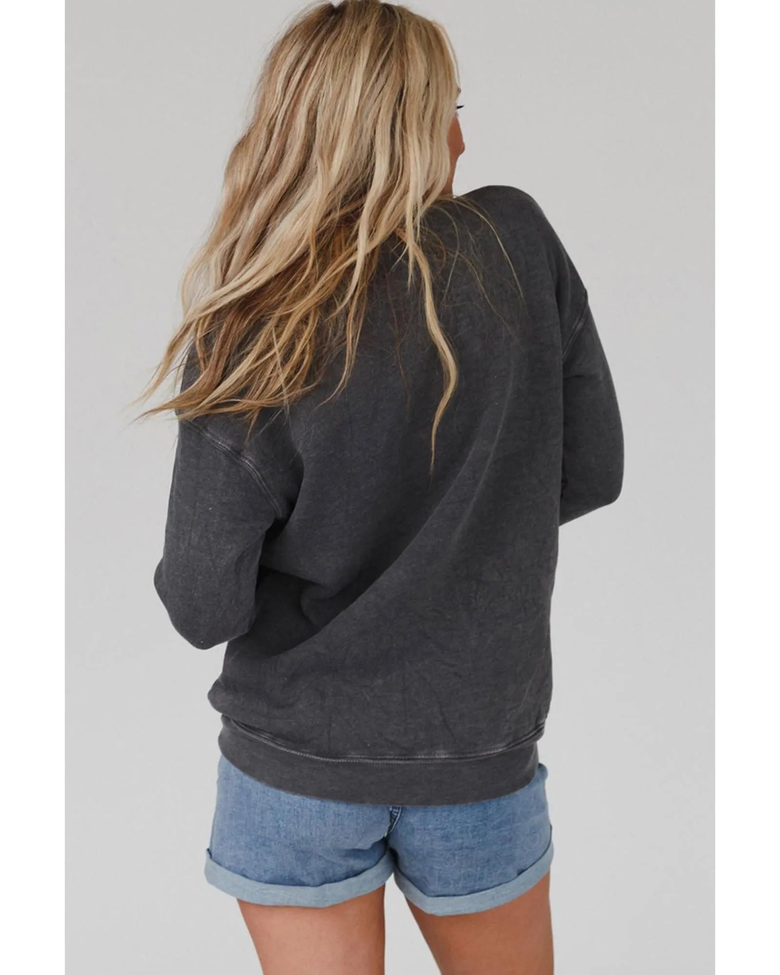 Azura Exchange Drop Shoulder Sweatshirt - L - Scarlett Rolling