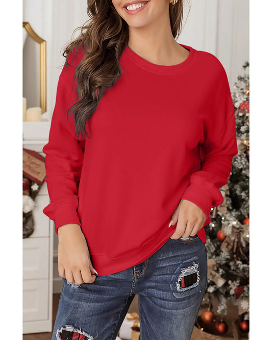 Azura Exchange Crew Neck Pullover Sweatshirt - 2XL - Scarlett Rolling