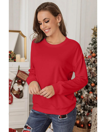 Azura Exchange Crew Neck Pullover Sweatshirt - S - Scarlett Rolling