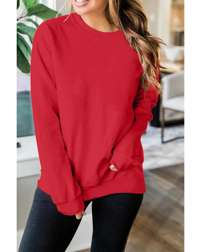 Azura Exchange Crew Neck Pullover Sweatshirt - S - Scarlett Rolling