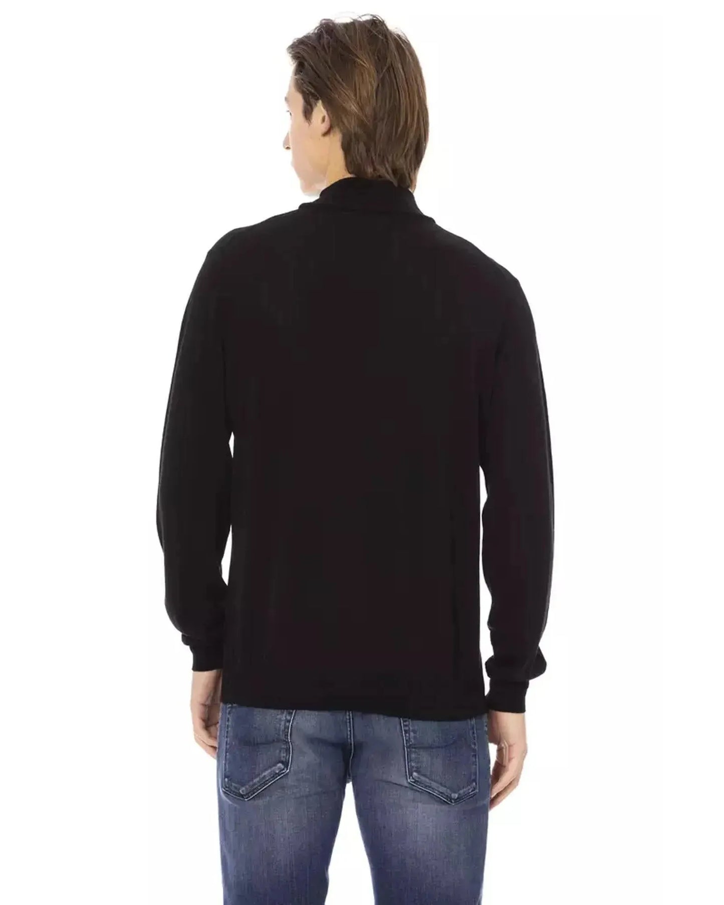 Baldinini Monogram Turtleneck Sweater L Men - Scarlett Rolling