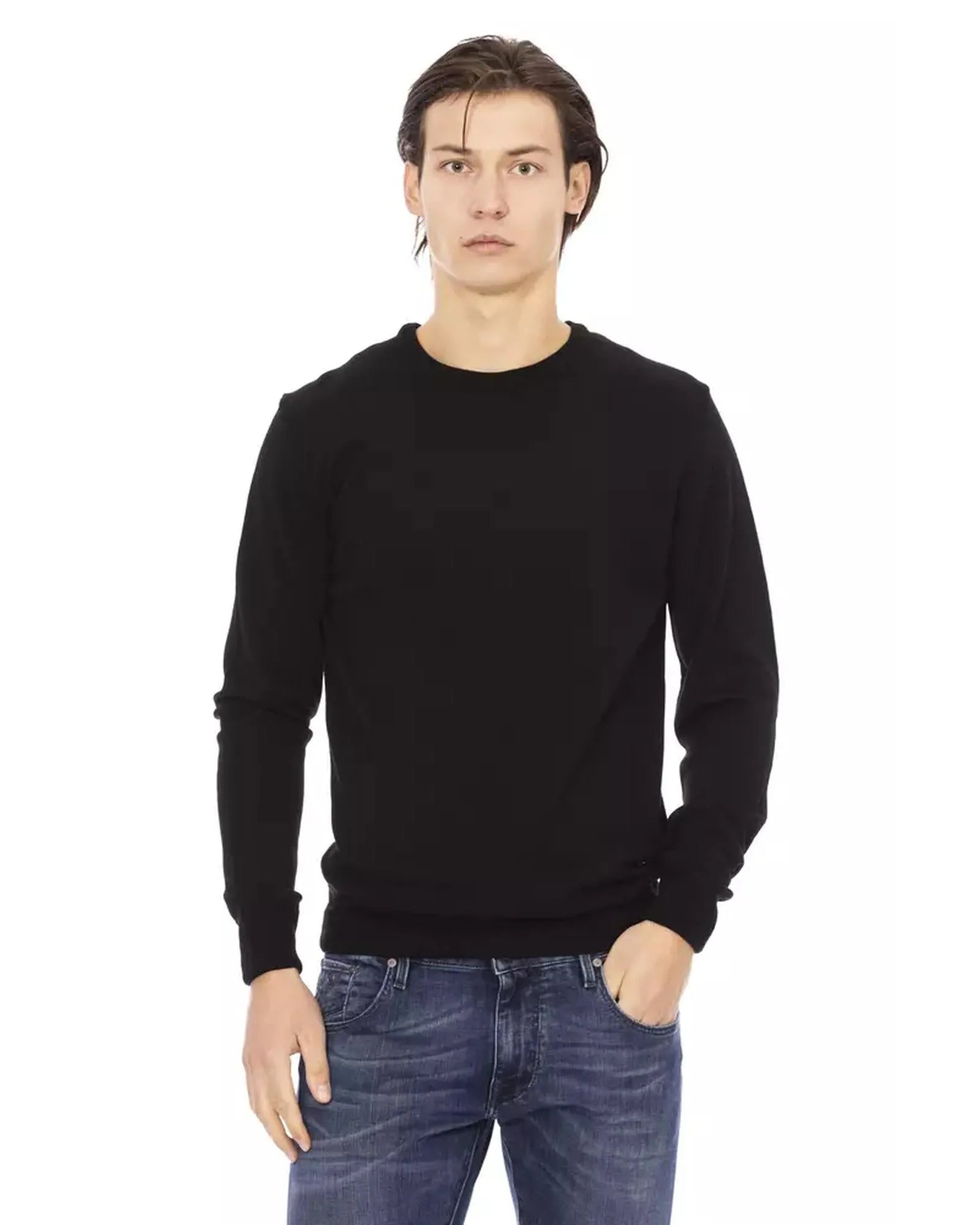 Baldinini Monogram Turtleneck Sweater L Men - Scarlett Rolling