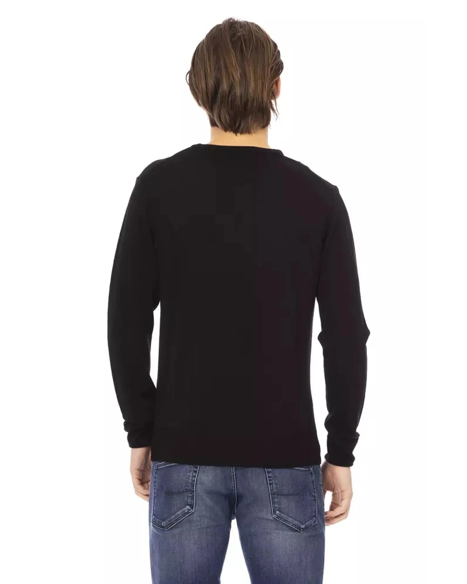 Baldinini Monogram Turtleneck Sweater L Men - Scarlett Rolling