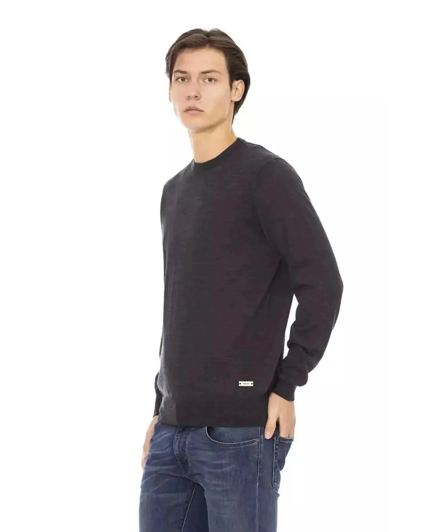 Baldinini Monogram Crewneck Sweater L Men - Scarlett Rolling