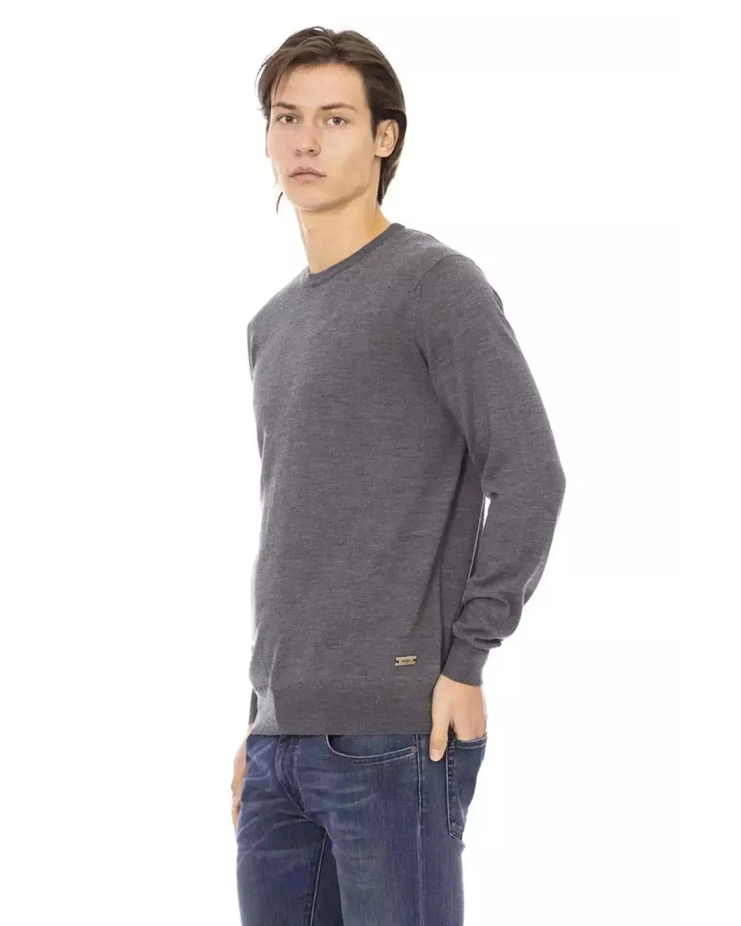 Baldinini Monogram Crewneck Sweater L Men - Scarlett Rolling