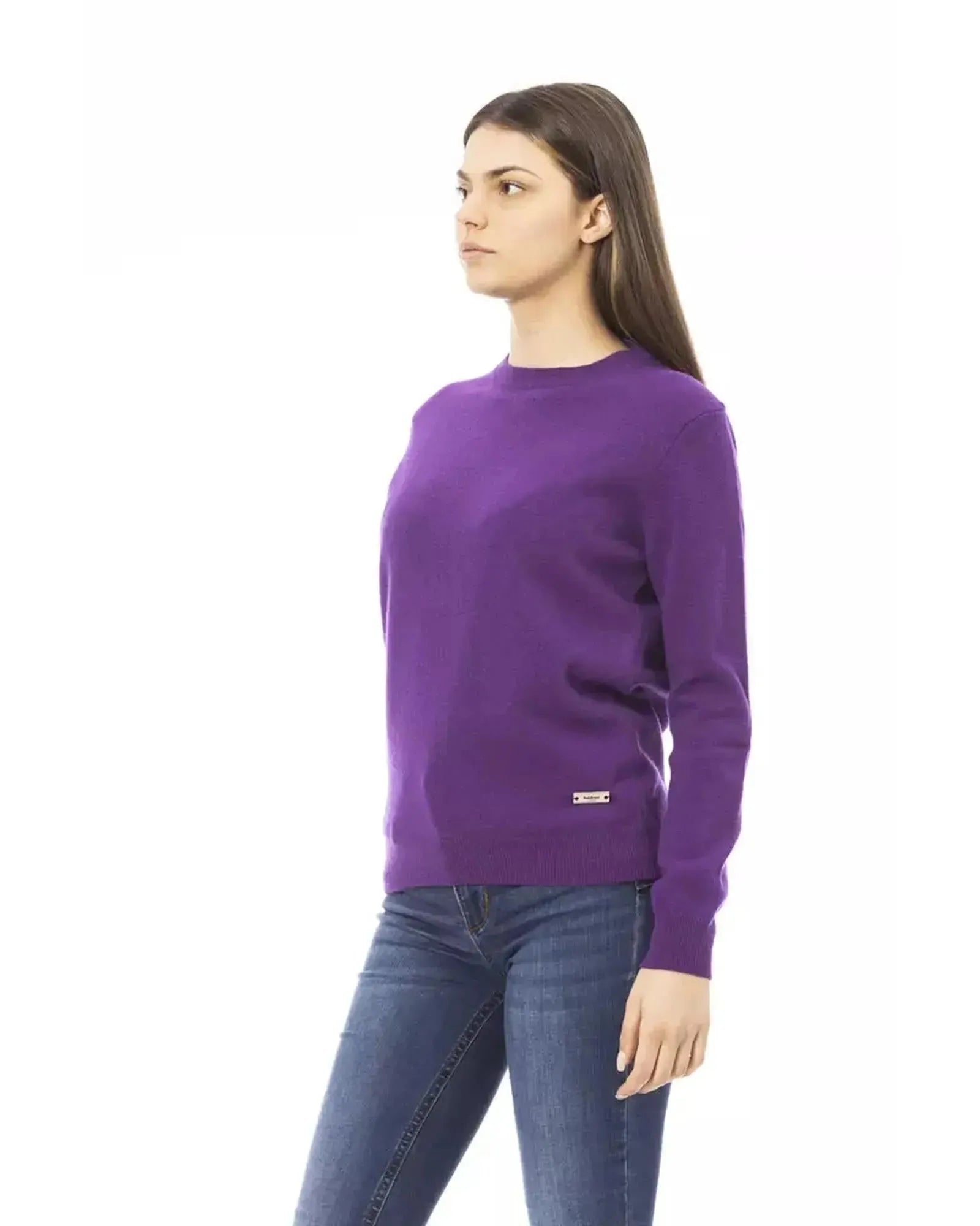 Baldinini Monogram Long Sleeve Sweater L Women - Scarlett Rolling