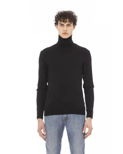 Baldinini Metal Monogram Turtleneck Sweater M Men - Scarlett Rolling