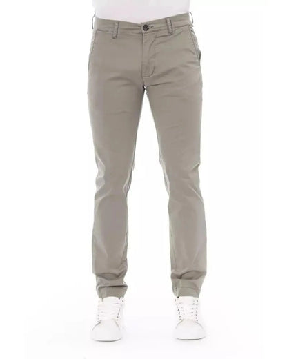 Baldinini Trend Men's Beige Cotton Jeans & Pant - W32 US - Scarlett Rolling