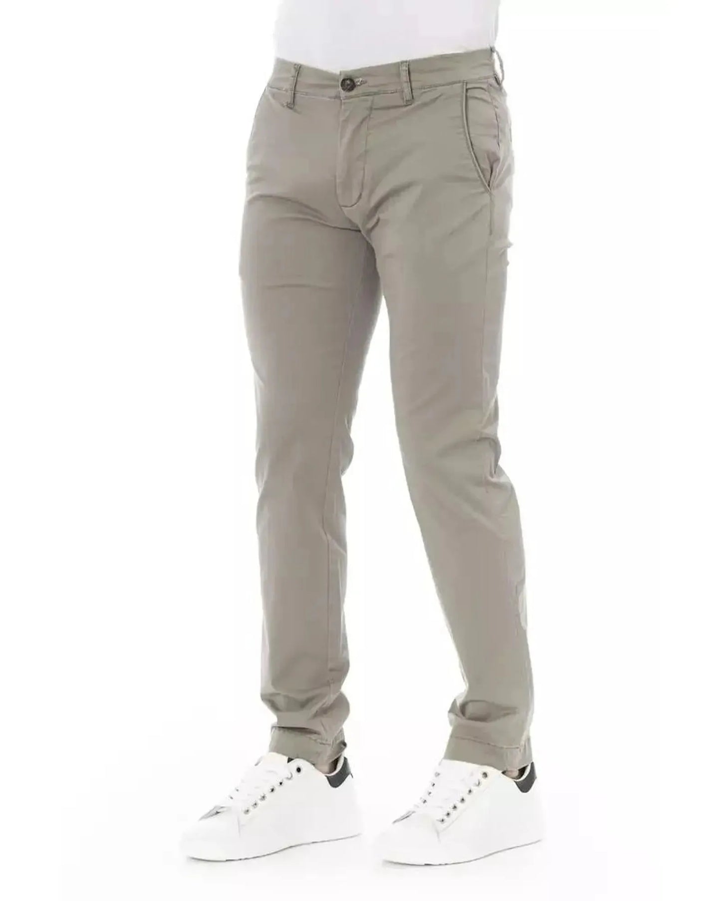 Baldinini Trend Men's Beige Cotton Jeans & Pant - W32 US - Scarlett Rolling