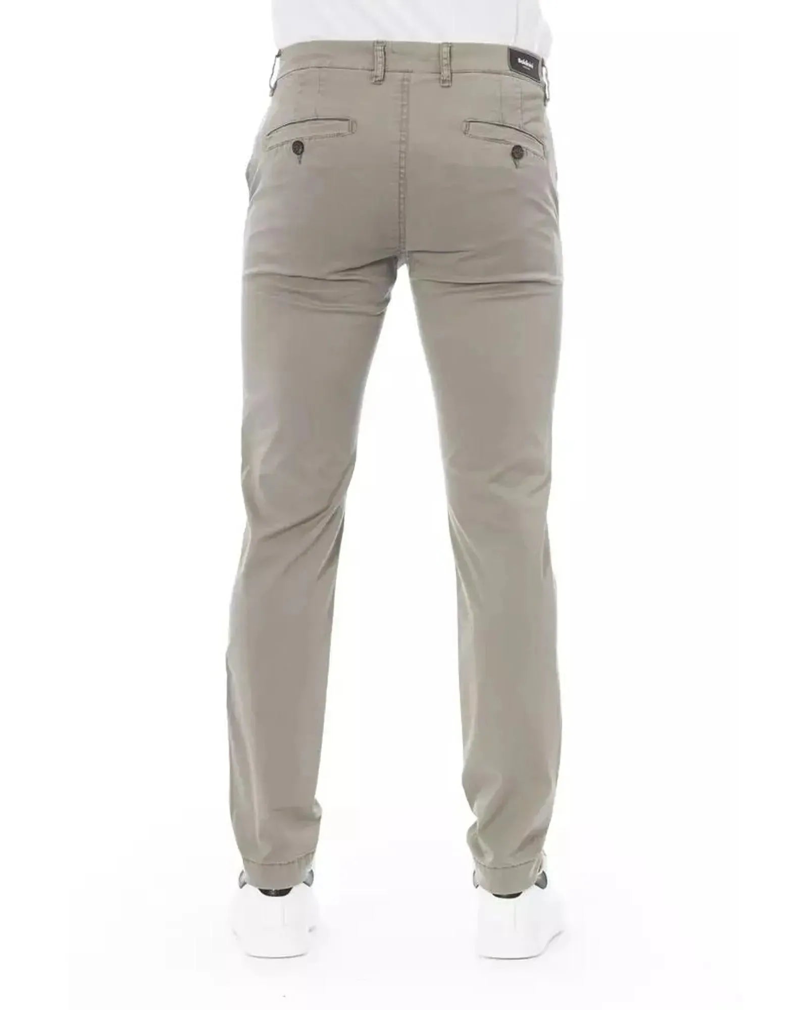 Baldinini Trend Men's Beige Cotton Jeans & Pant - W32 US - Scarlett Rolling