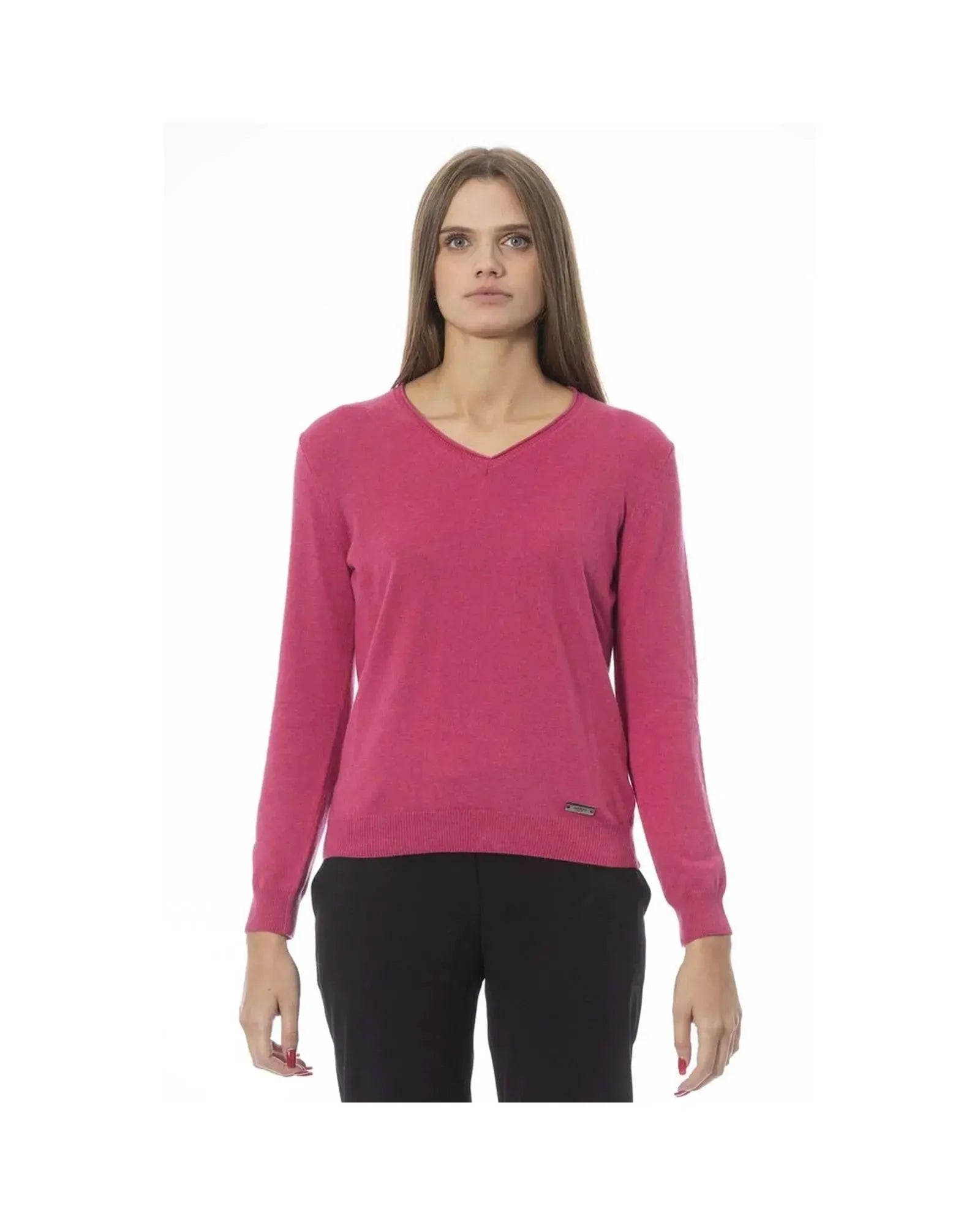 Baldinini Trend Women's Fuchsia Polyamide Sweater - S - Scarlett Rolling