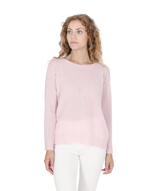 Square Neck Cashmere Sweater - M - Scarlett Rolling