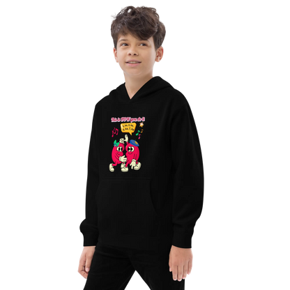 This Is HOW You Do It Beany Dance Big Design Kids Fleece Hoodie
