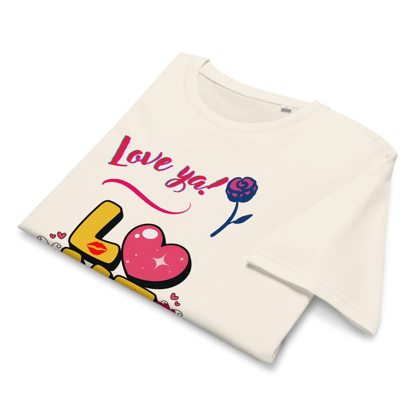 Love Ya! Love Bees Organic Mid-Light T-shirt