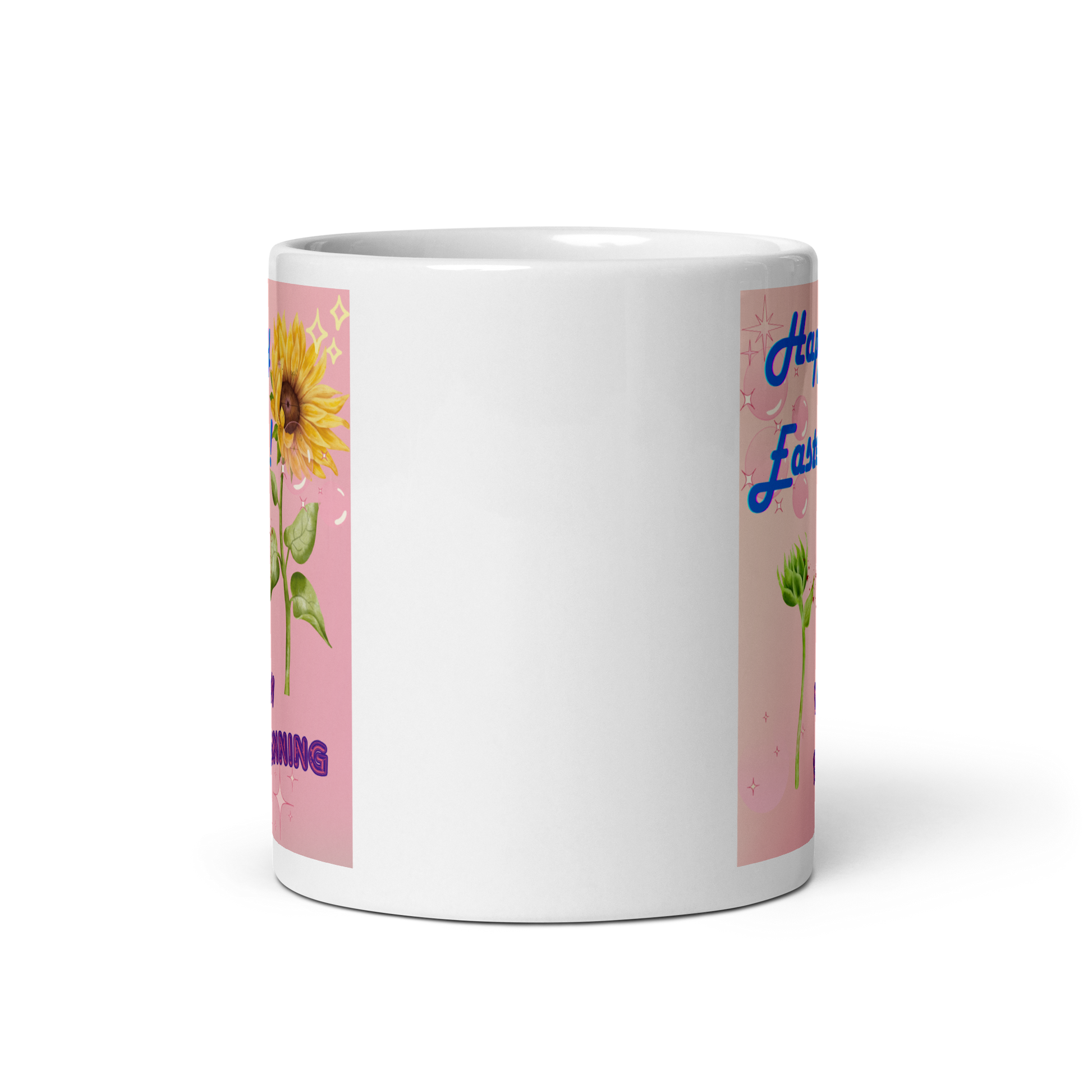 White glossy mug - Scarlett Rolling