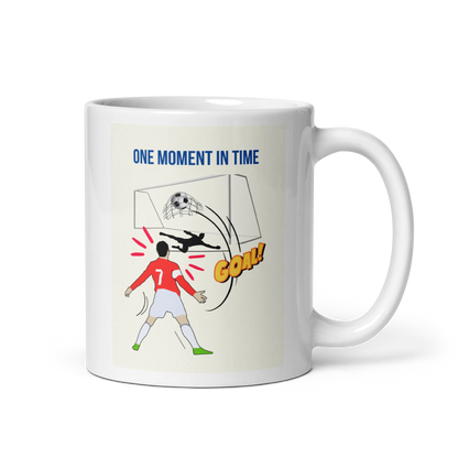 White glossy mug - Scarlett Rolling