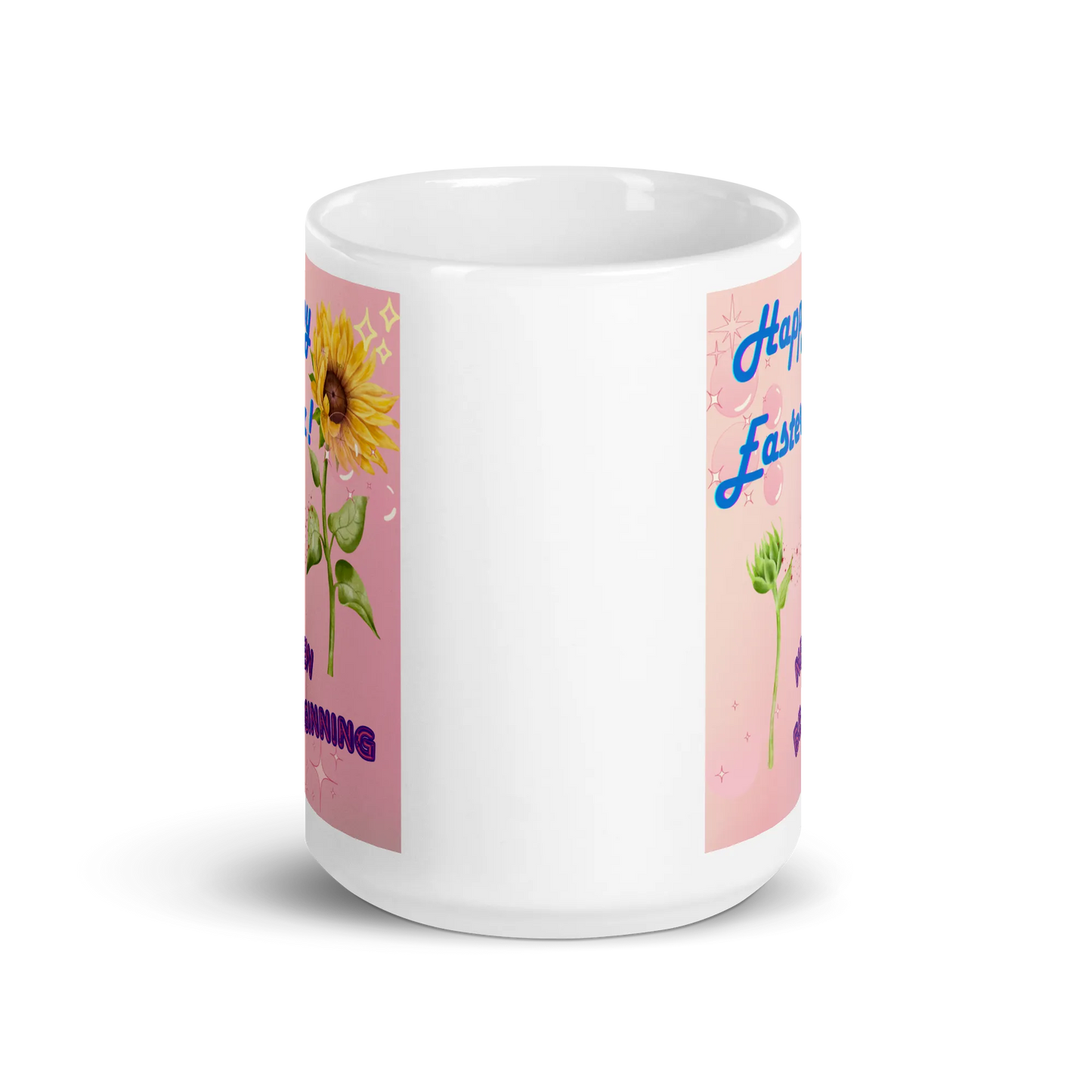 White glossy mug - Scarlett Rolling