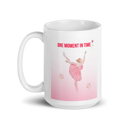 White glossy mug - Scarlett Rolling