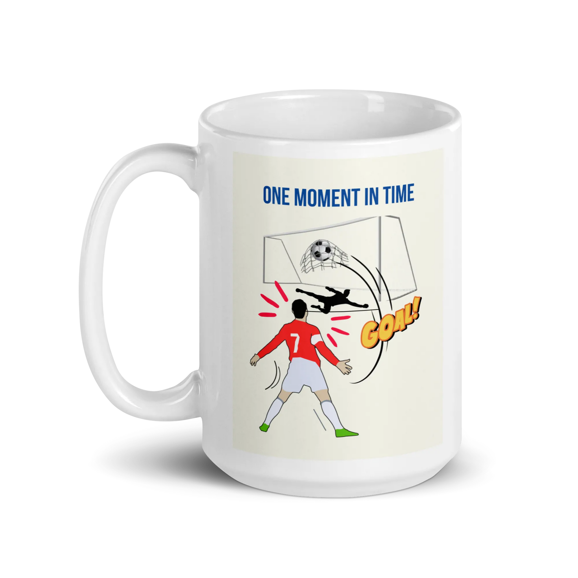 White glossy mug - Scarlett Rolling