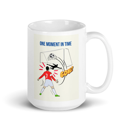 White glossy mug - Scarlett Rolling